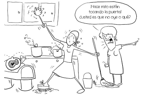 Usted es que no oyó domésticas Wahl
